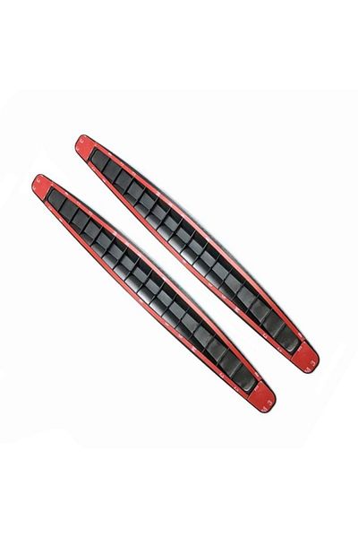 TECHSTAR Set benzi de protecție ®, ușă, prag, design bară de protecție, model auto universal, cauciuc cu mașina