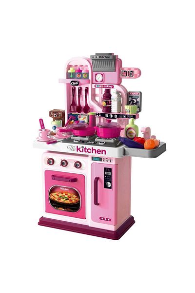 OEM Kitchen with accessories The Chef 53 pieces pink 22x53x69 cm