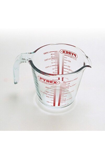 Pyrex Measuring Cup, Heat-Resistant Glass, 0.5L, 17x12x12cm
