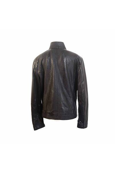 MOCASSINI Franco Armondi Men's Leather Coat 19456