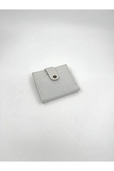 UCCELLO Women's Snap Closure Glitter Card Holder