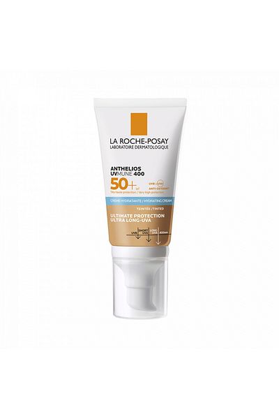 La Roche Posay La Roche-Posay Anthelios UV-MUNE SPF 50+ Cremă hidratantă cu protecție solară și pigment de culoare, 50 ml
