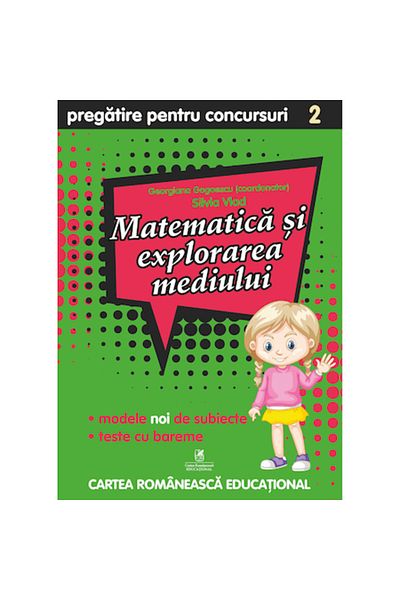 Editura Cartea Romaneasca Educational Matematică și explorarea mediului, clasa a II-a Pregătire pentru concursuri