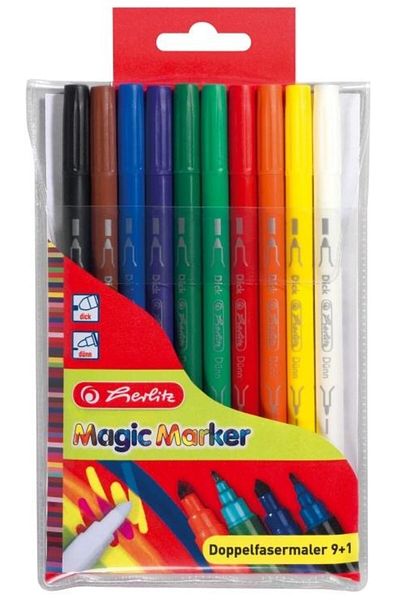 Herlitz Carioca Magic double, set of 10