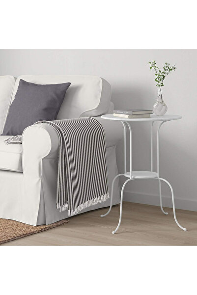 Primo Plus Round side table, white, diameter 45 cm, height 50 cm