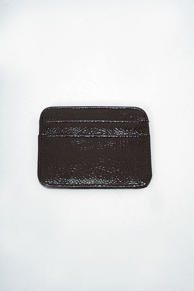 VAGGON Women's Bitter Brown Faux Leather Card Holder Oversized Zippered Mini Wallet Prmx14076