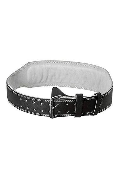 BODY SCULPTURE Leather Weight Lifting Belt Black Large