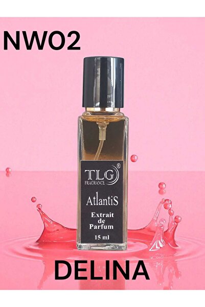 TLG TLGNW02e015 Delina Niche Extrait Kadın Parfümü, 15 ml (Cep Boyu)
