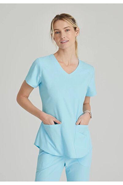 SKECHERS SK101 Breeze Hafif ve Ferah Scrub Tek Üst