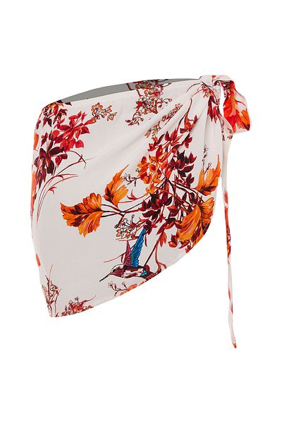 Eight Fashion Women's Colorful Printed Viscon Pareo