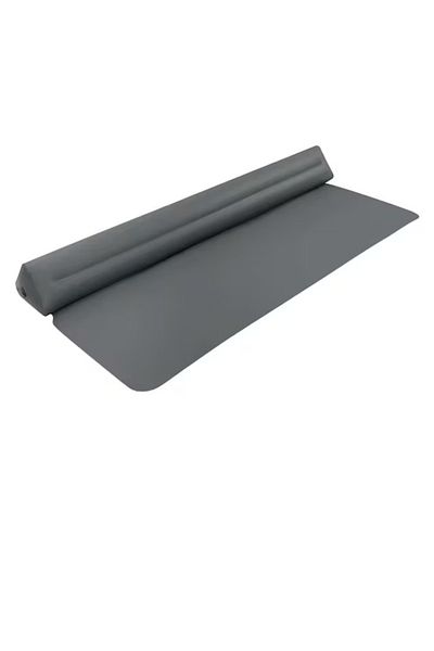 BANBALOO Set of 2 Banbaloo bed edge protectors, length 131 cm, TPU, gray