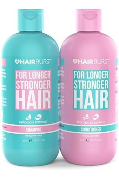 Hairburst Shampoo And Conditioner For Longer Strong Hair Duo Pack 2 * 350ml