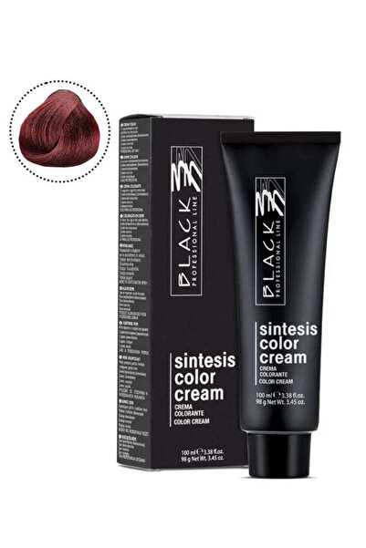 BLACK PROFESSIONAL LINE كريم تلوين الشعر سينتيسيس 5.5 ماهوجني بني فاتح - 100 ...