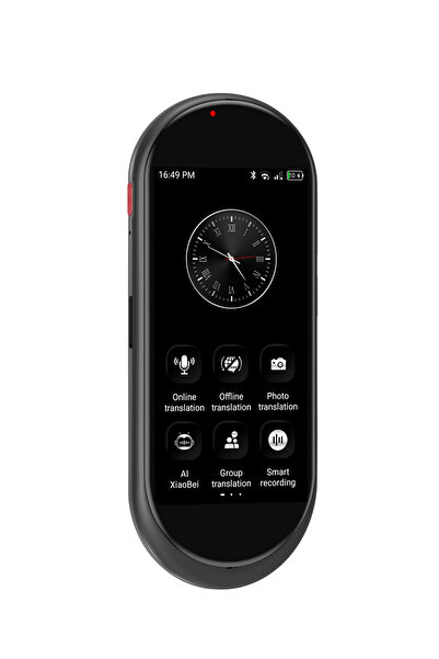 MAXCOM Traducător AI Maxcom mTalk MT100, Wi-Fi, SIM 4G, Ecran 4.1 inch, 1500 mAh, Negru