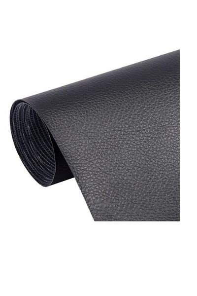 OEM Self-adhesive PU leather roll for repairs, 60 x 350 cm, black