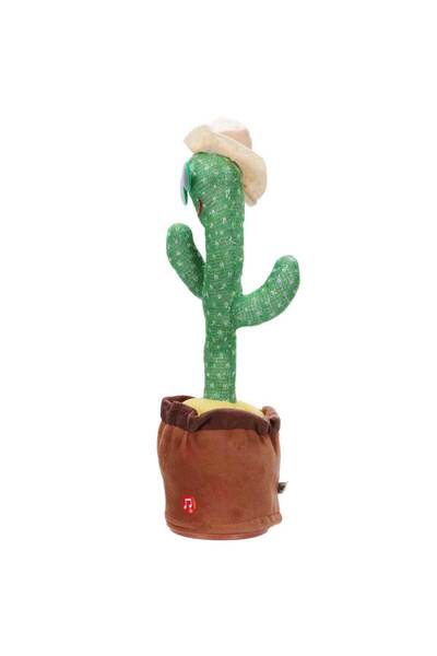 Birlik Oyuncak Dancing Cactus - Cream Hat - Green Glasses