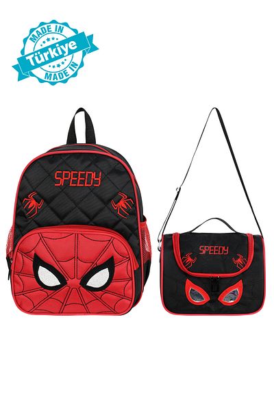 WMİLANO Licensed Combination Kindergarten Backpack and Thermal Lunch Bag Kindergarten