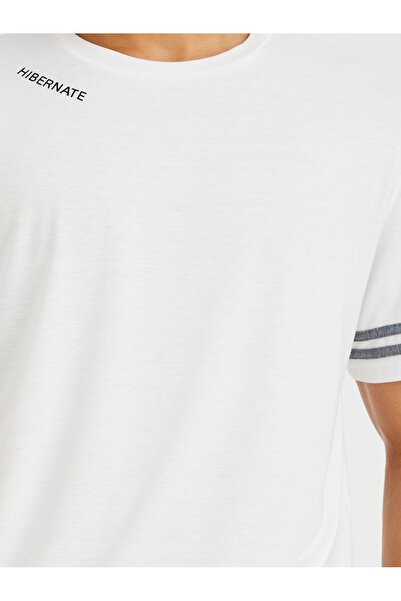 Styli Slogan Print Short Sleeve T-Shirt and Pyjama Set