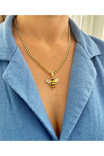 mibrillo Charm kolye . Yaz kolye . Arı kolye