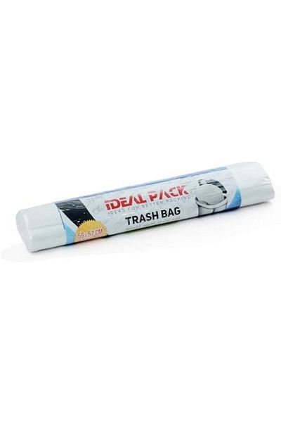 Ideal Pack Biodegradable Trash Bags – 8 Gallon | 55 x 57 cm | 50 Pieces | Eco-Friendly, Leak-Resis