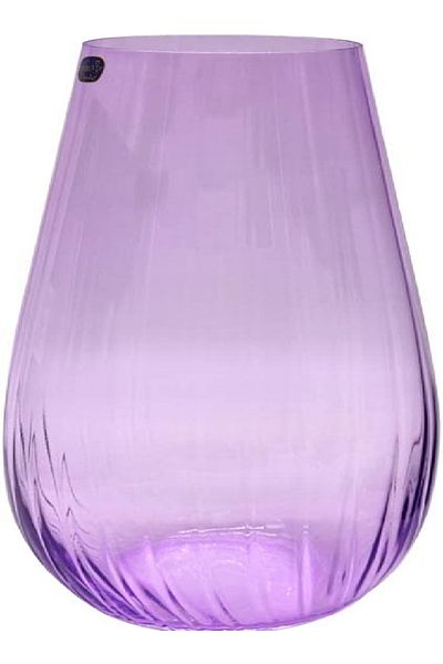 Bohemia Waterfall Glass | 305 ml | Elegant Purple Design