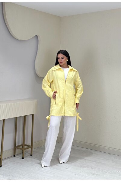 Jupe Woman's double collar detailed cap 9254