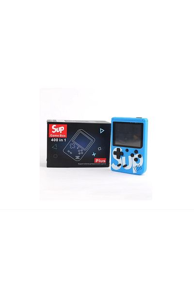 K KATHODE Mini Retro Console Smart-Store, 400 Games, 3", Blue, K Kathode