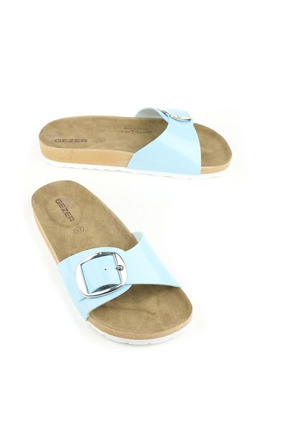 GEZER Summer Women's Buckle Adjustable Slipper