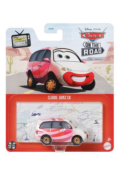 CARS CARS3 METAL CAR CLAIRE GUNZER CHARACTER