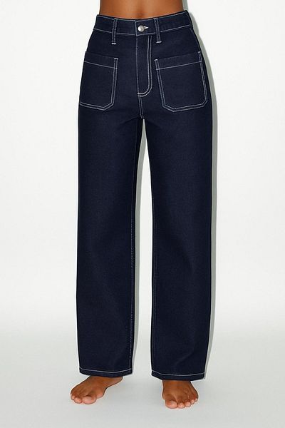 HAKKE Pantaloni de jeans cu buzunare