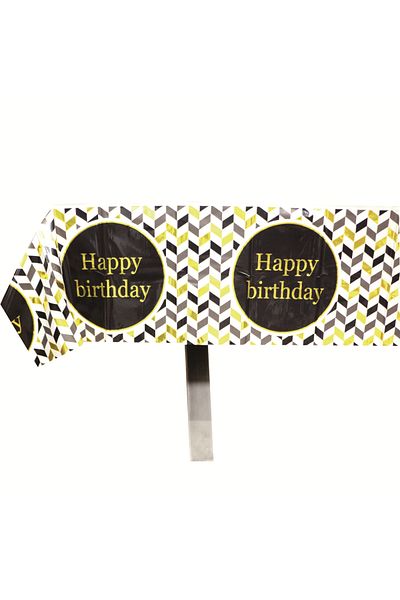 OEM Fata de masa pentru petrecere, Happy Birthday, 183 x 137 cm, 2260-10