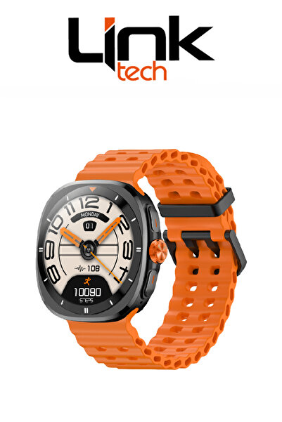 Linktech S106 Premium LT Watch 46mm Süper Amoled IP68 Suya Dayanıklı Akıllı Saat (KVK TÜRKİYE GARANTİLİ)
