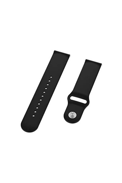 ideal STORE Curea de ceas IdealSTORE Silicon 22 mm, potrivire universală, neagră