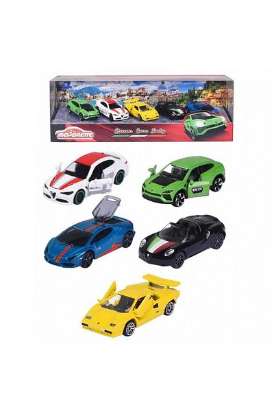 Majorette Majorette Dream Cars Italy Cars 5pcs