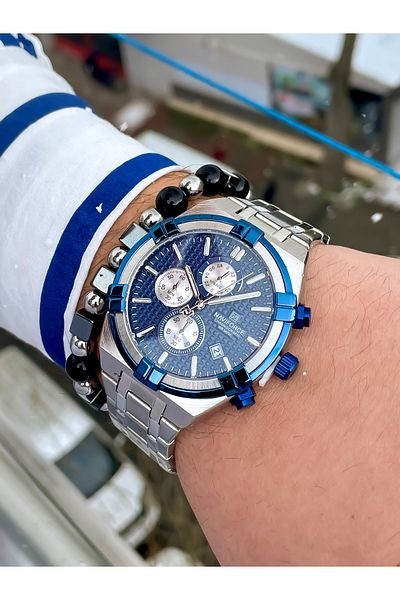 Naviforce New Season Steel Cord Men's Watch Bracelet with Gift