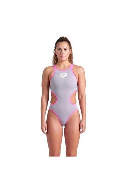 ARENA W Arena One Biglogo One Piece/Sea Foam-Fluo Pink Women's Swimmer Swimsuit
