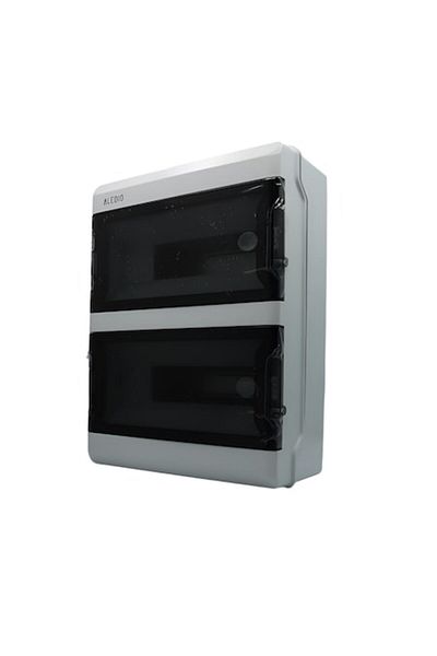ALEDIO Cofret etans, aparent, 26 module, 2 randuri, IP65, protectie UV, Aledio