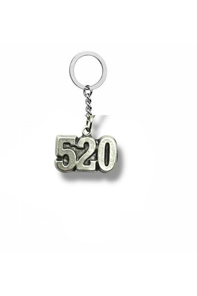 Herşey Nota 520 Numerology Abundance Unisex Keychain – Meaningful Design