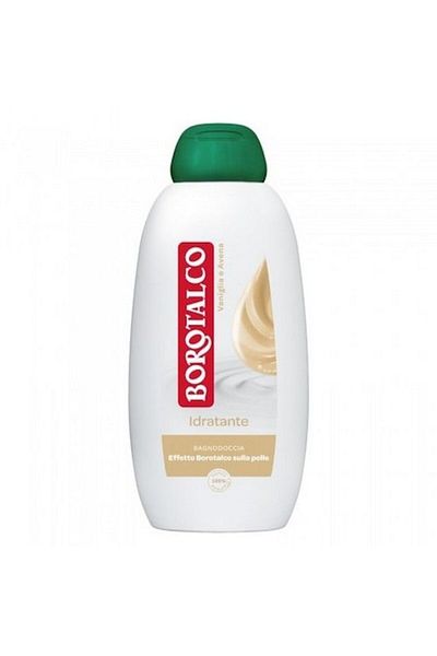 Borotalco Gel de duș hidratant cu vanilie și ovăz, 600 ml