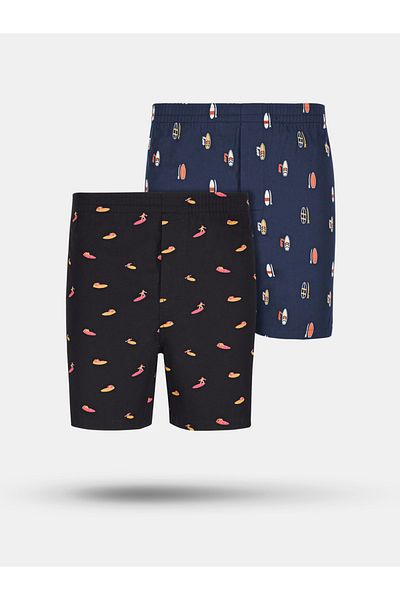 XYXX By Styli Pack of 2 - Printed Cotton Boxer