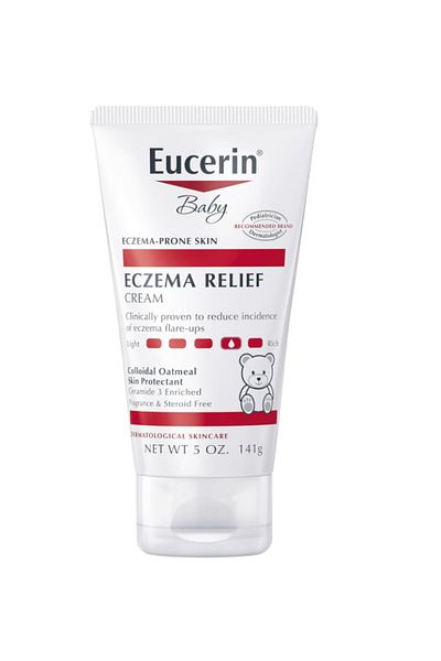 Eucerin Baby Eczema Relief Body Cream - Steroid & Fragrance Free for 3+ Months of Age - 5 oz. Tube