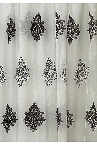 Liz Line Embroidered linen curtain, with rejansa, different sizes and colors, from the "Inna Baroc" collection by Liz Line