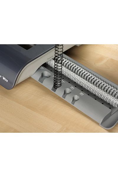 Fellowes Quasar Wire Folder, Manual, A4, Filling 130 Coli