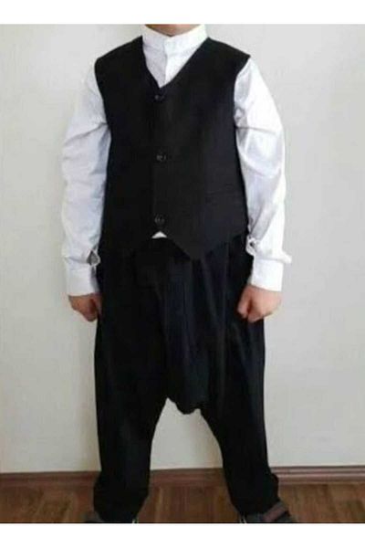 şalvarcı Kids Boys Baggy Vest Set