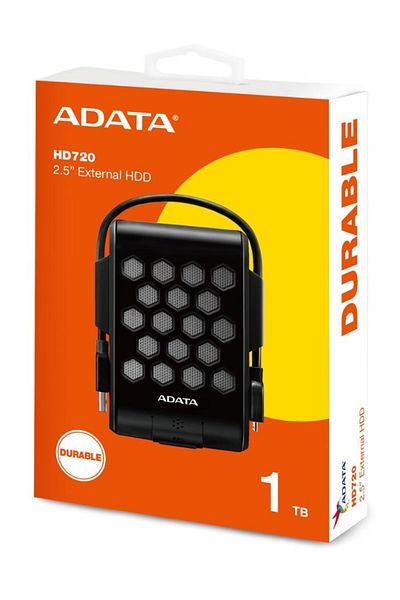 Adata HD720 Pro DURABLE External HDD | Fast Data IP68 Anti-Shock Hard Drive | Compatible with PS5 XBOX
