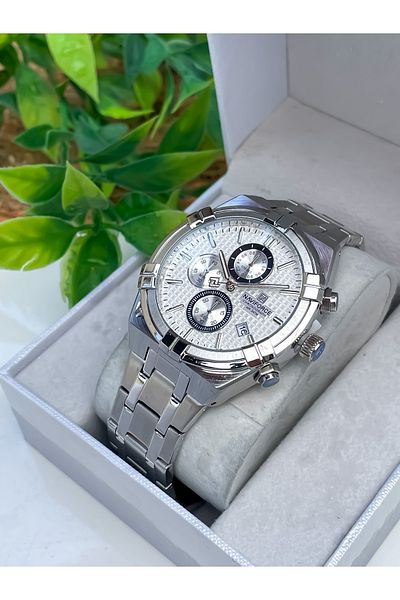 Naviforce New Season Steel Cord Men's Watch Bracelet with Gift