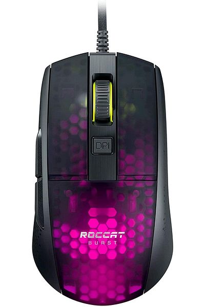 Roccat Roccat Burst Pro Aimo Gaming Mouse - Black