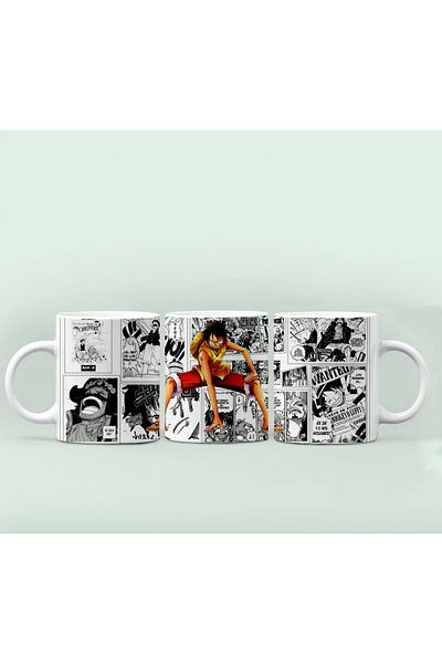RHG Art Anime One Piece Printed Mug Cupdesigned Printed Mug Coffee Cup 300 ml