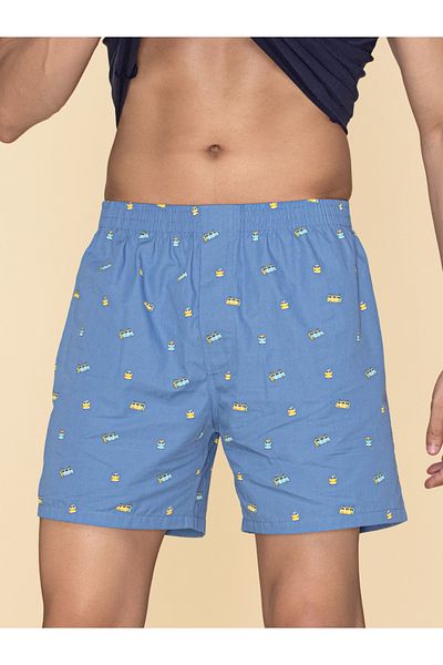 XYXX By Styli Pack of 2 - Printed Cotton Boxer
