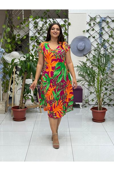 Punta Otantik Pss12214 Viscose Magic Dress